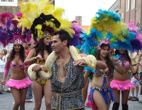 themafeest tropical samba